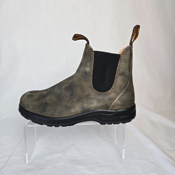 Blundstone All Terrain Elastic Sided Boot Women's 9 Men's 7 Rustic Brown NIB - Picture 13 of 15